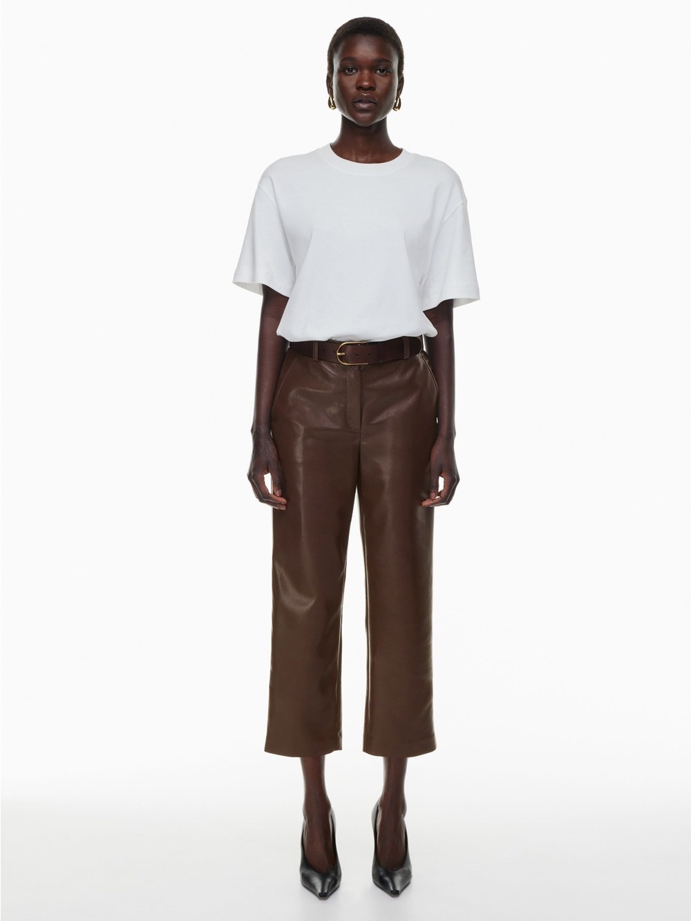Aritzia Babaton Petite Command Cropped Pant